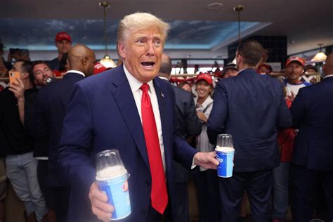 trump at dairy queen|Donald Trump Has Never Heard Of A Dairy Queen。